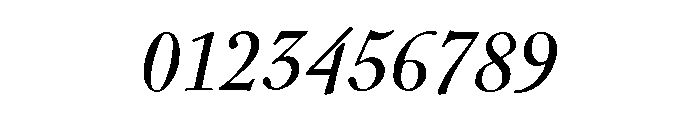 Nicolas Cochin Regular Italic Font OTHER CHARS