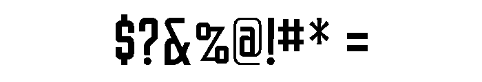Nicotine Jazz Regular Font OTHER CHARS