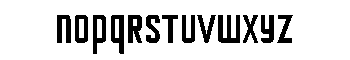 Nicotine Jazz Regular Font LOWERCASE