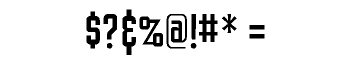 Nicotine Regular Font OTHER CHARS