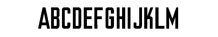 Nicotine Regular Font UPPERCASE