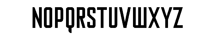 Nicotine Regular Font UPPERCASE