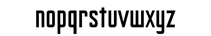 Nicotine Regular Font LOWERCASE