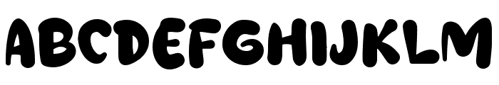 Njago Font UPPERCASE