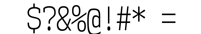NK57MonospaceCdLt-Regular Font OTHER CHARS