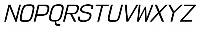NK57 Monospace Book Italic Font UPPERCASE