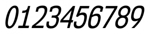 NK57 Monospace Condensed Italic Font OTHER CHARS