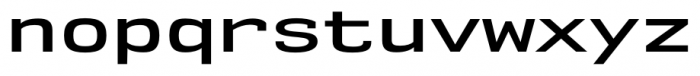 NK57 Monospace Expanded Semi Bold Font LOWERCASE