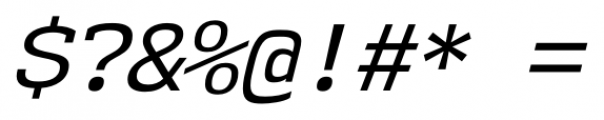 NK57 Monospace Italic Font OTHER CHARS