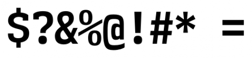 NK57 Monospace Semi Condensed Bold Font OTHER CHARS