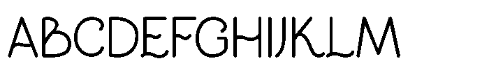 Nm Lavender Sans Font UPPERCASE