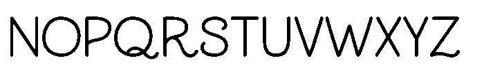 Nm Lavender Sans Font UPPERCASE
