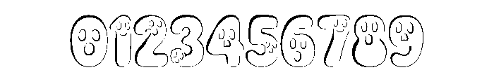 NN-Ghost Balloon 02 Regular Font OTHER CHARS