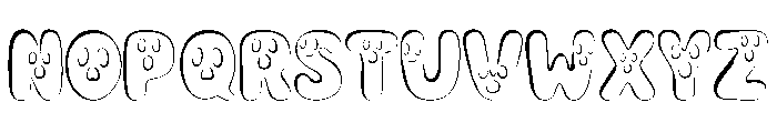 NN-Ghost Balloon 02 Regular Font UPPERCASE
