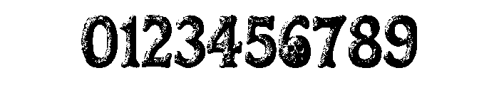 NN-Halloween Bone Yard Regular Font OTHER CHARS