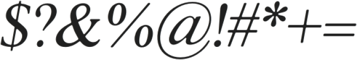 NN-80s Italic otf (400) Font OTHER CHARS