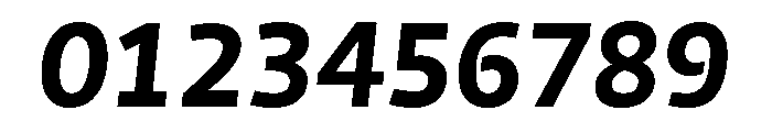 NN Medien Bold Italic Webfont Font OTHER CHARS