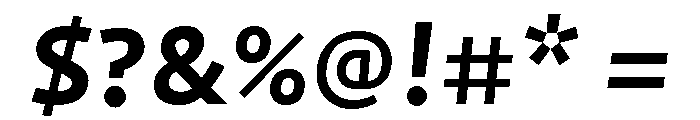 NN Medien Bold Italic Webfont Font OTHER CHARS