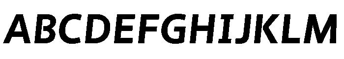 NN Medien Bold Italic Webfont Font UPPERCASE