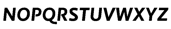 NN Medien Bold Italic Webfont Font UPPERCASE
