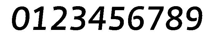 NN Medien Medium Italic Webfont Font OTHER CHARS