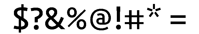 NN Medien Medium Webfont Font OTHER CHARS