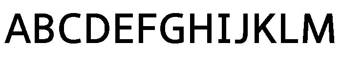 NN Medien Medium Webfont Font UPPERCASE