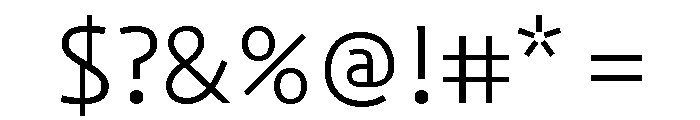 NN Medien Regular Webfont Font OTHER CHARS