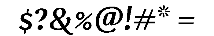 NN Rekja Bold Italic Webfont Font OTHER CHARS