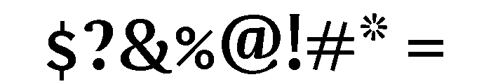 NN Rekja Bold Webfont Font OTHER CHARS