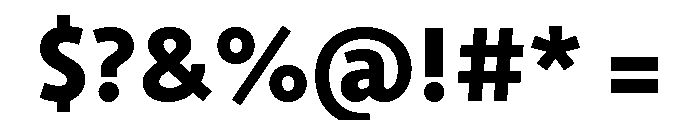 NNAlenaSTD Black Font OTHER CHARS