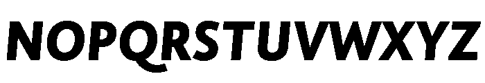 NNAlenaSTD BlackItalic Font UPPERCASE