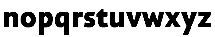 NNAlenaSTD Black Font LOWERCASE