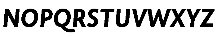 NNAlenaSTD ExtraboldItalic Font UPPERCASE