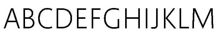 NNAlenaSTD Light Font UPPERCASE