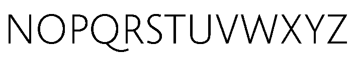 NNAlenaSTD Light Font UPPERCASE