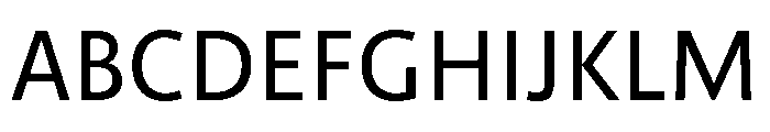 NNAlenaSTD Medium Font UPPERCASE