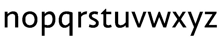 NNAlenaSTD Medium Font LOWERCASE