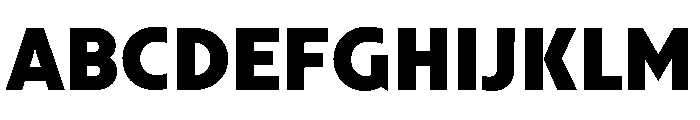 NNArosaSTD Black Font UPPERCASE