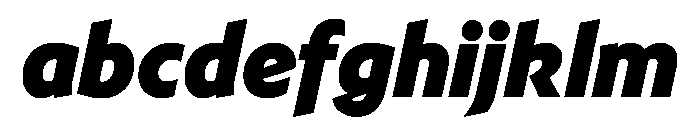 NNArosaSTD BlackItalic FONT