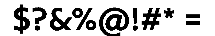 NNArosaSTD Bold Font OTHER CHARS