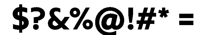 NNArosaSTD ExtraBold Font OTHER CHARS