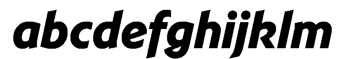 NNArosaSTD ExtraBoldItalic FONT