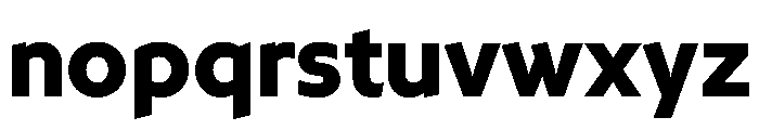 NNArosaSTD ExtraBold Font LOWERCASE