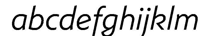 NNArosaSTD LightItalic FONT