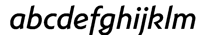 NNArosaSTD MediumItalic FONT