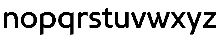 NNArosaSTD Medium Font LOWERCASE