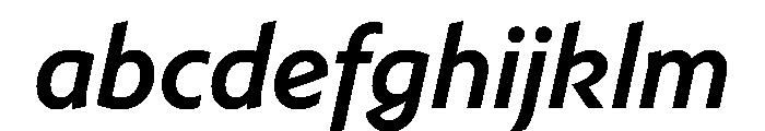 NNArosaSTD SemiBoldItalic FONT