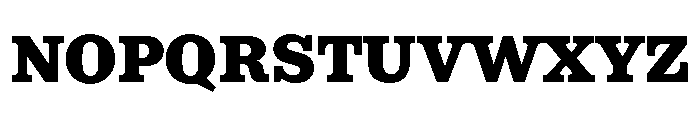 NNColroySTD Black Font UPPERCASE