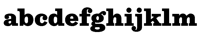 NNColroySTD Black FONT